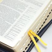 Библия с комментариями из Брюссельской Библии. 077 DCZTI (синяя)